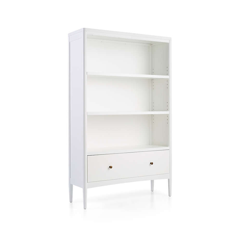 Hampshire Tall White Bookcase