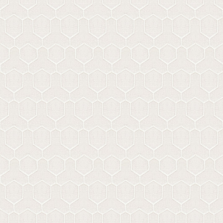 Honeycomb Jacquard Curtain Pearl 84
