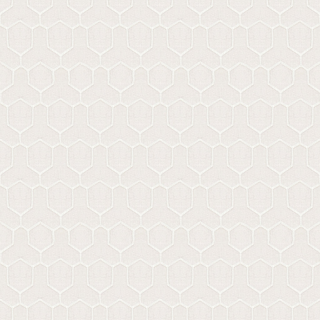 Honeycomb Jacquard Curtain Pearl 84