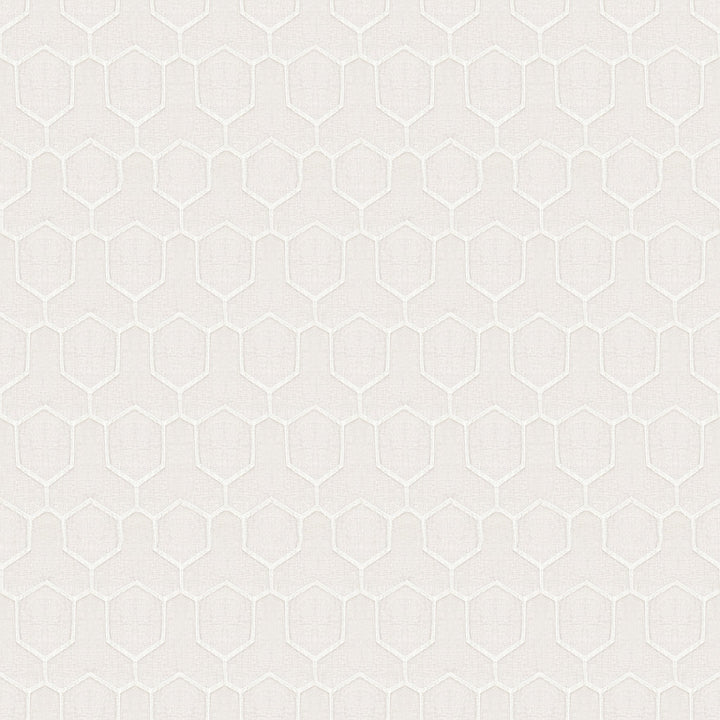 Honeycomb Jacquard Curtain Pearl 84