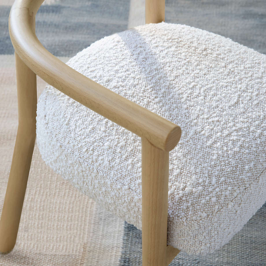 Kids White Horse Desk Chair