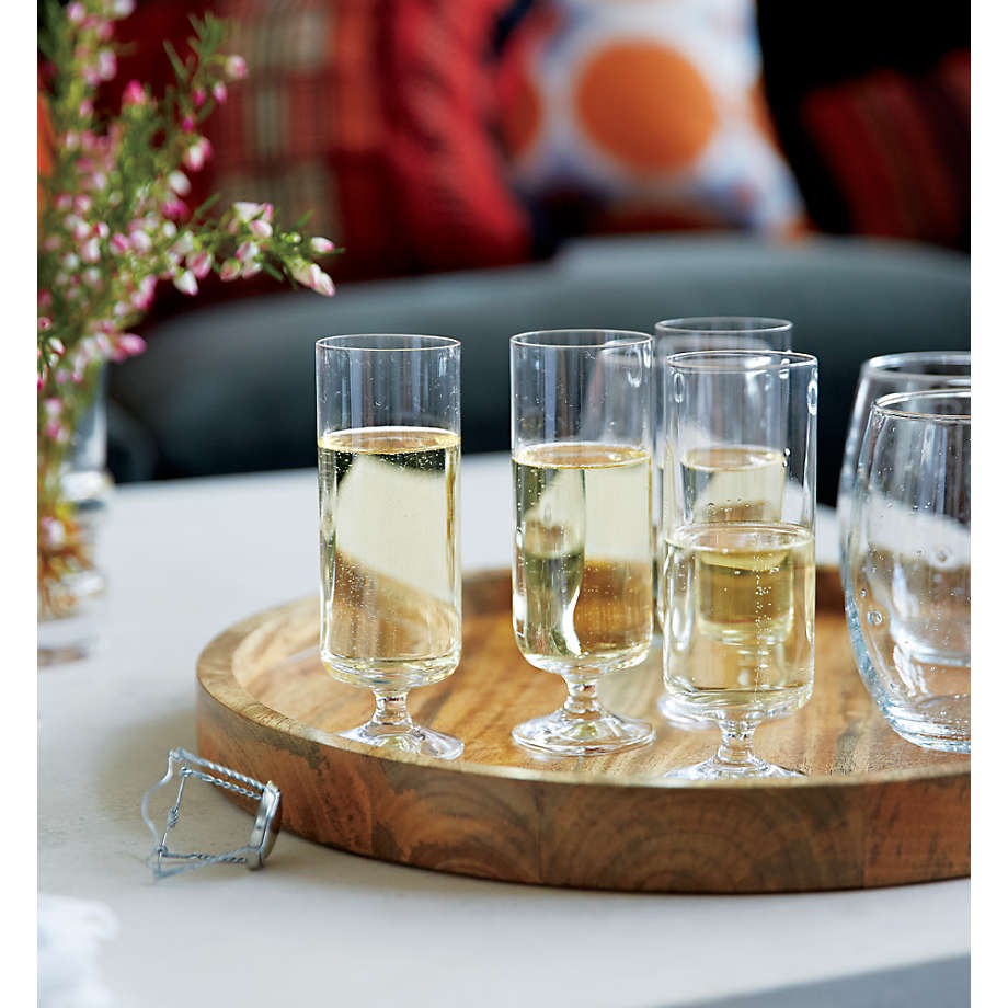 Ike Wooden Round Decorative Tray 15