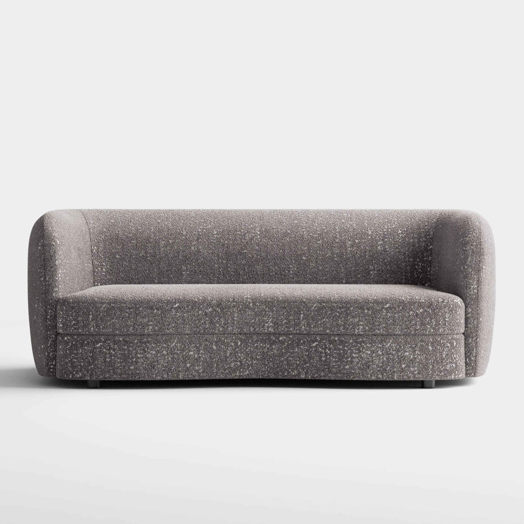 Tuxedo Arm Curved Sofa