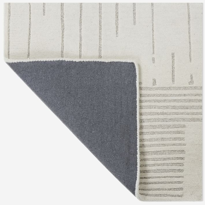 Painted Mixed Stripes Rug-2'5"x12'