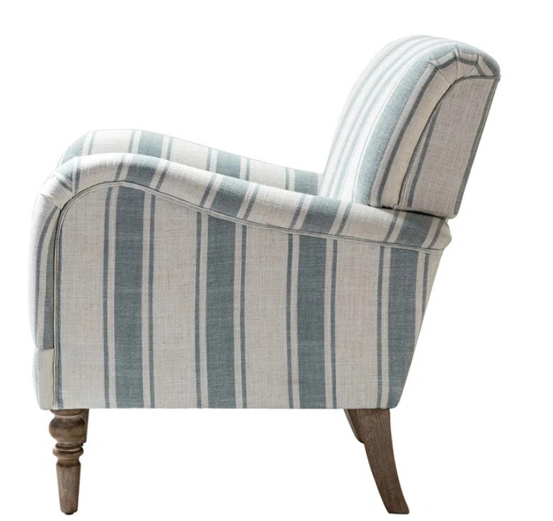 Arching Upholstered Armchair