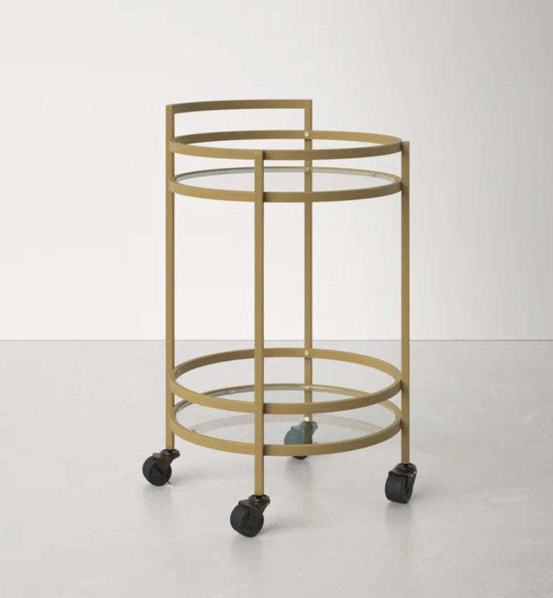 Augusto Metal Bar Cart
