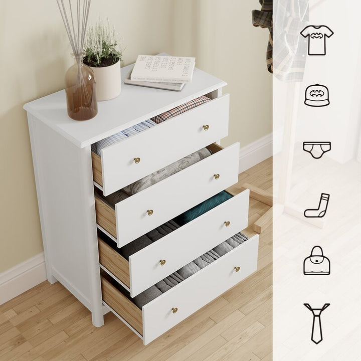 Avenir 4 Drawer Standard Dresser