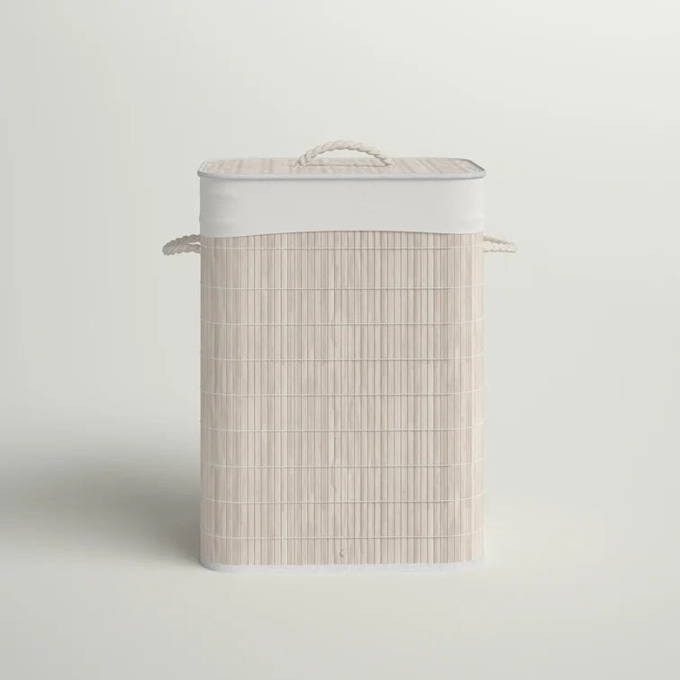 Bamboo Rectangular Hamper