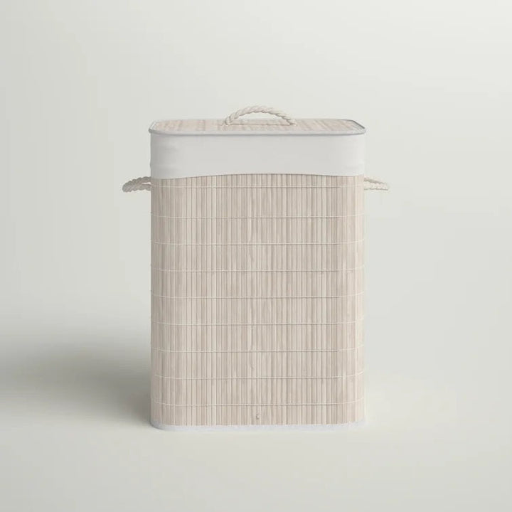 Bamboo Rectangular Hamper