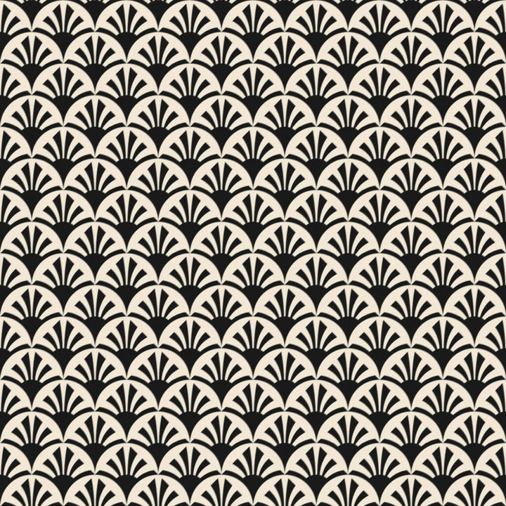 Geometric Pattern Deco Sunset Curtain Panel-50"x96"