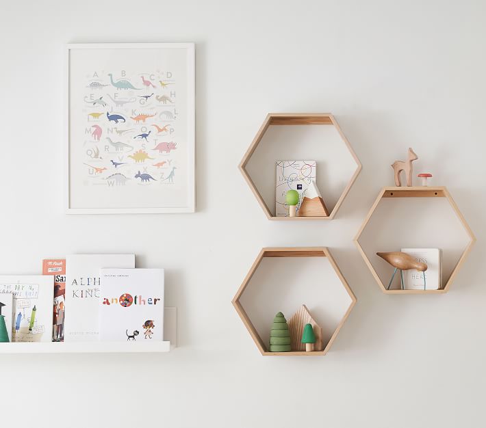 Minted Alphabet Dinos Wall Art with frame