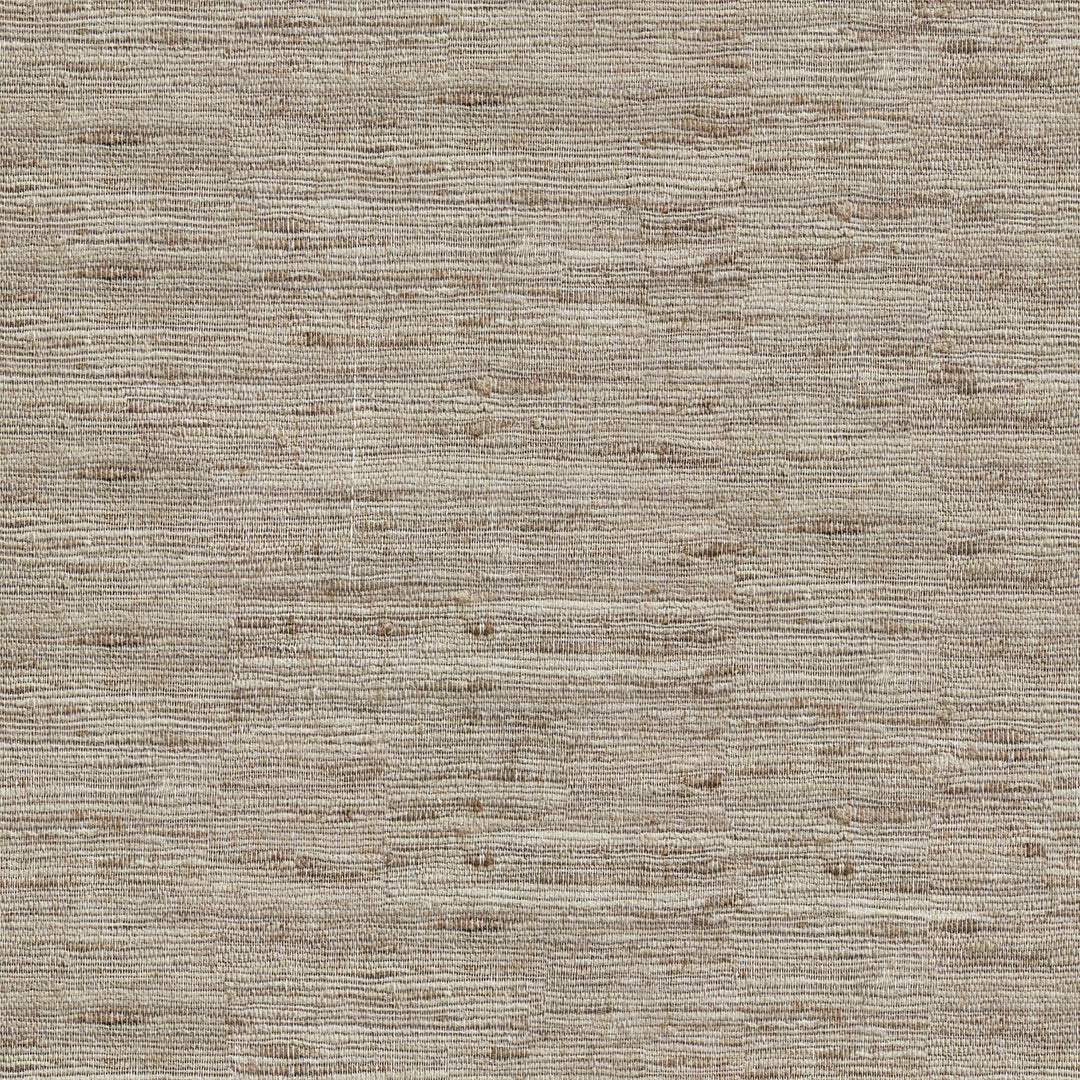 Trevino Warm Beige Cotton Silk Blend Window Curtain Panel-96"