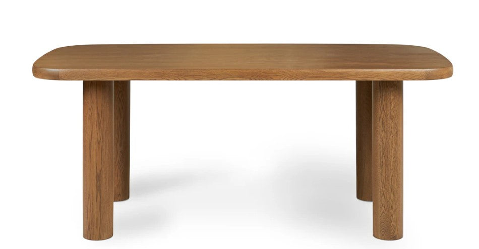 Muhly Smoked Oak Dining Table For 6