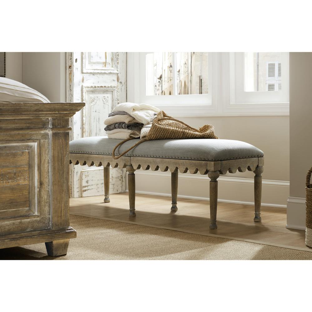 Sara French Country Bedroom Bench