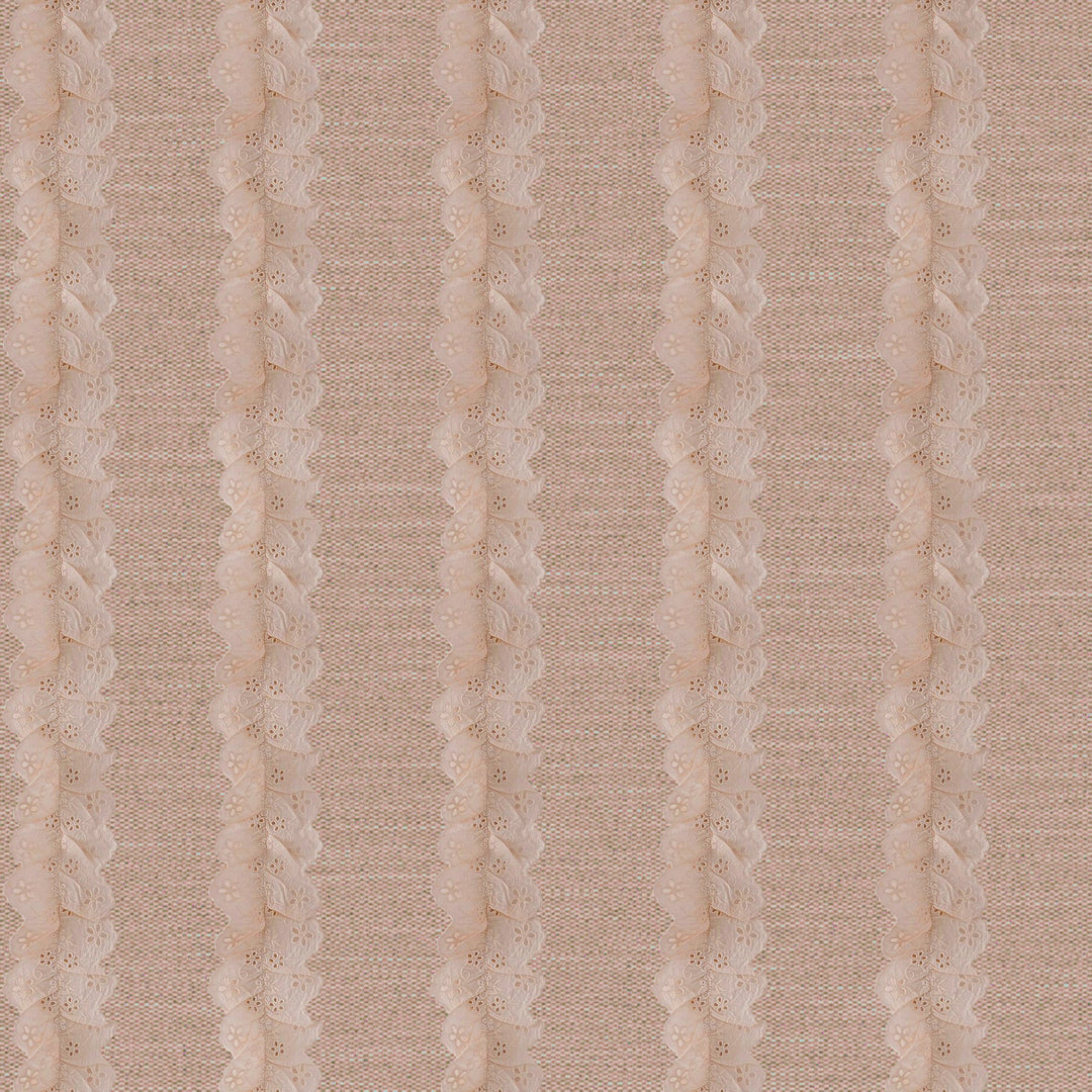 Eyelet Applique Blackout Curtain 48" x 96"