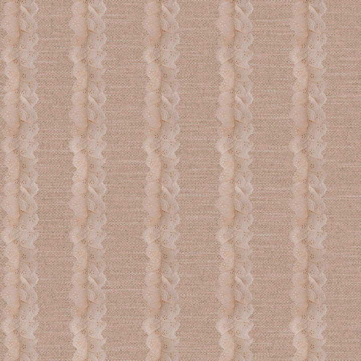 Eyelet Applique Blackout Curtain 48" x 96"