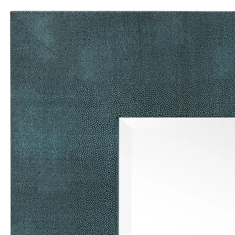 Flat Leather Floor Mirror