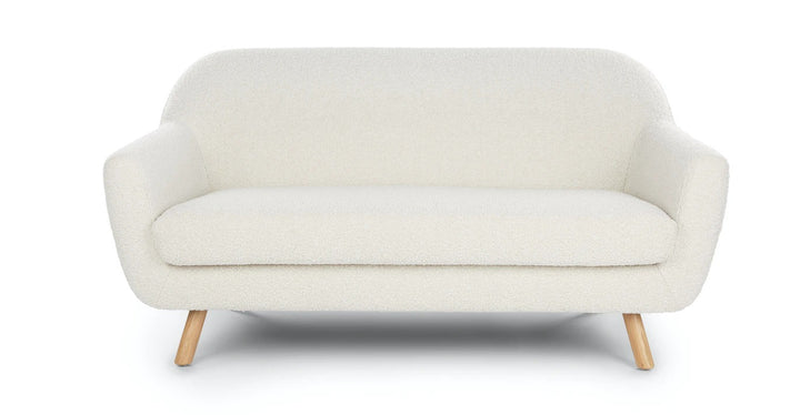 Gabriola Ivory Boucle Loveseat