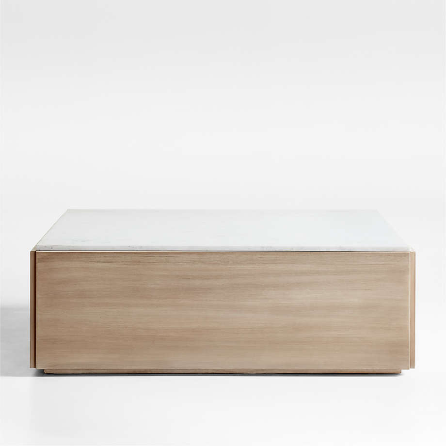 Troupe Square Pine Coffee Table