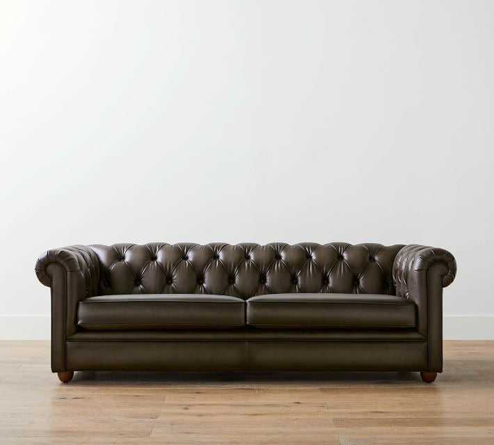 Chesterfield Leather Sofa