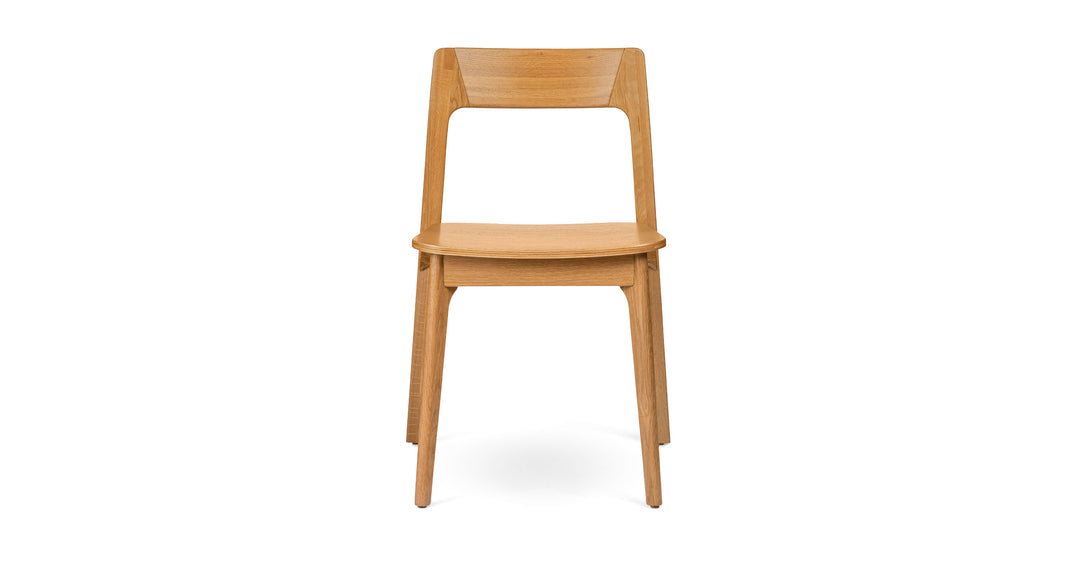 Gusfa Oak Stackable Dining Chair