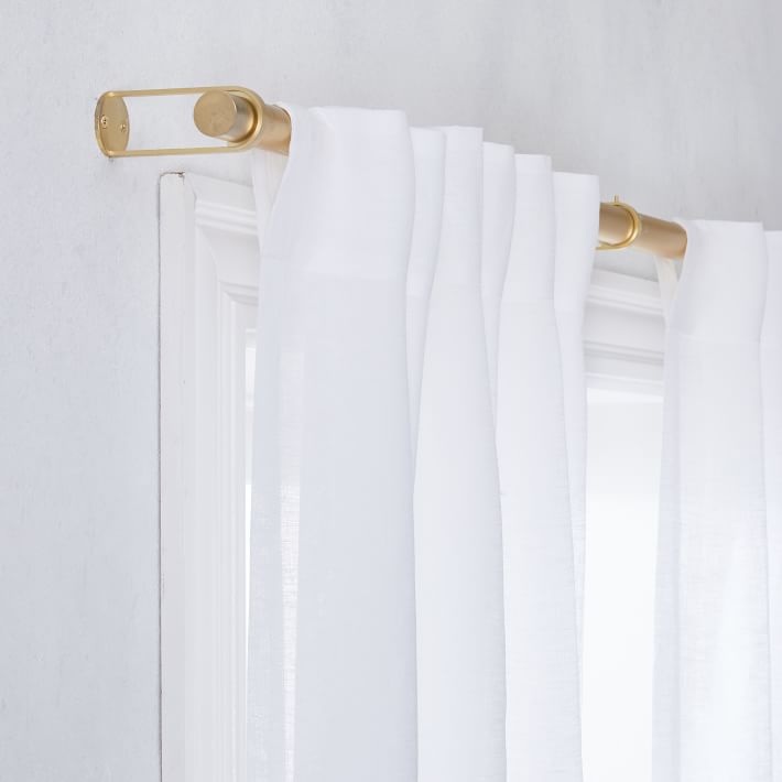 Sheer European Flax Linen Curtain