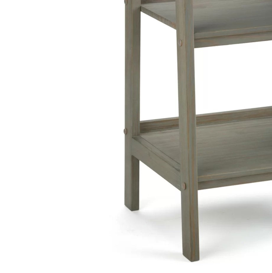Robeson Solid Wood Ladder Bookcase