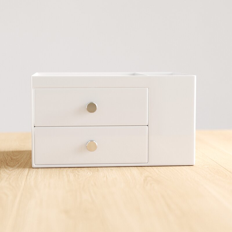 Clint Storage Box and Pencil Cup Organizer