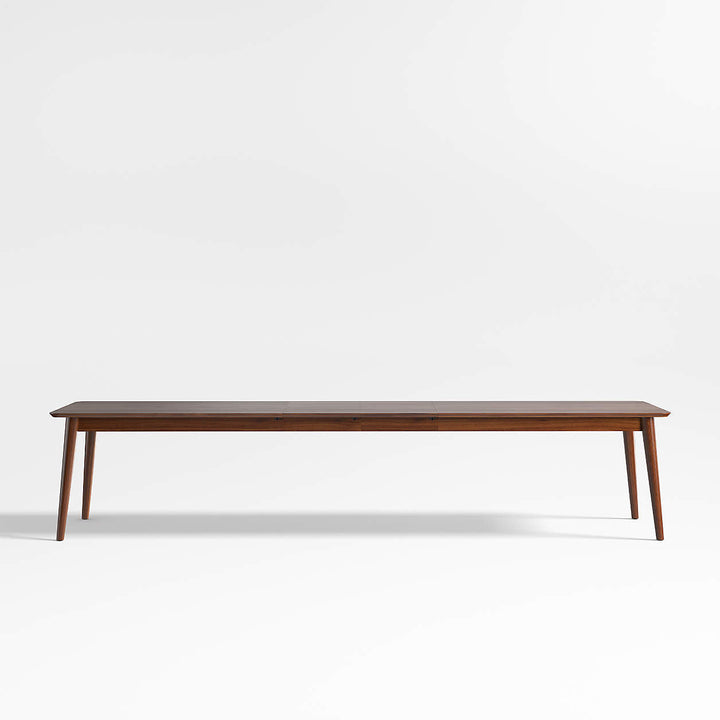 Tate Walnut Wood Extendable Dining Table