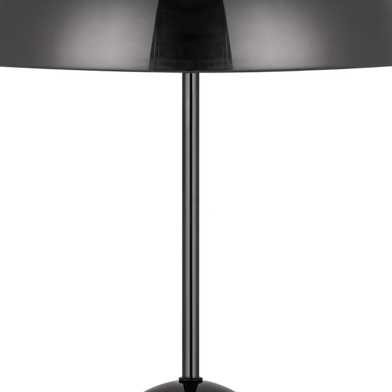 Gray Metal Table Lamp