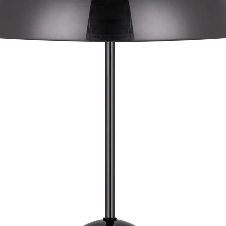Gray Metal Table Lamp