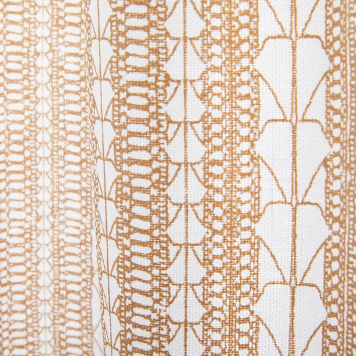 Echo Print Curtains (Set of 2) 48"x96"