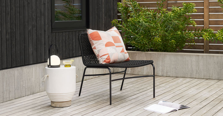 Molbo Jacquard Red Pillow With Insert-22"x22"