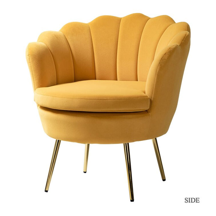 Hendrix Velvet Barrel Chair