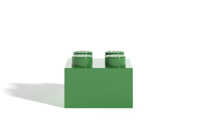 Green LEGO Storage Brick Drawer Bright Toy Box