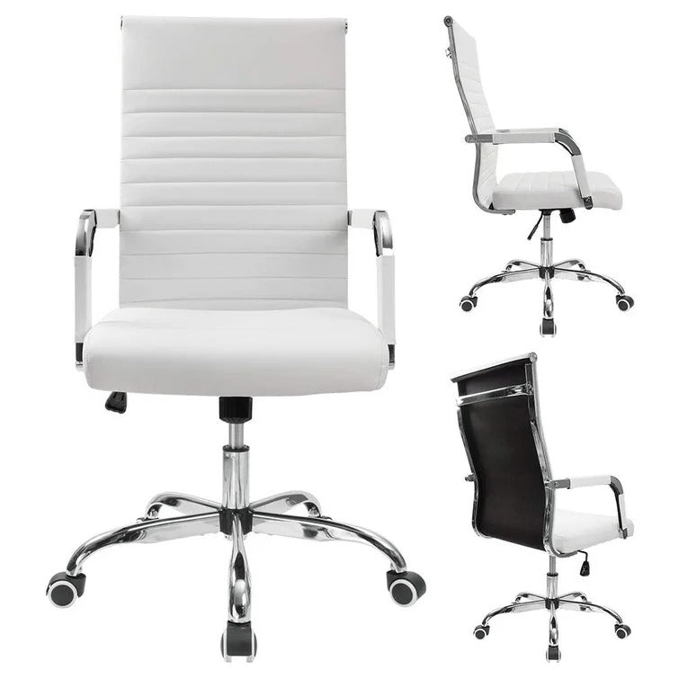 Renda Mid-Back Ribbed Conference Chair