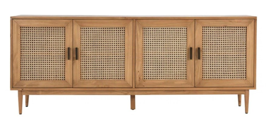 Genie Solid Wood 4 Door Sideboard