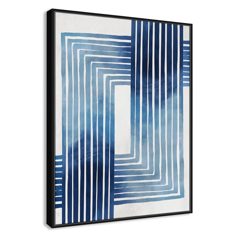 In Unison by Eva Watts Painting Print With Frame 31.5"x41.5"