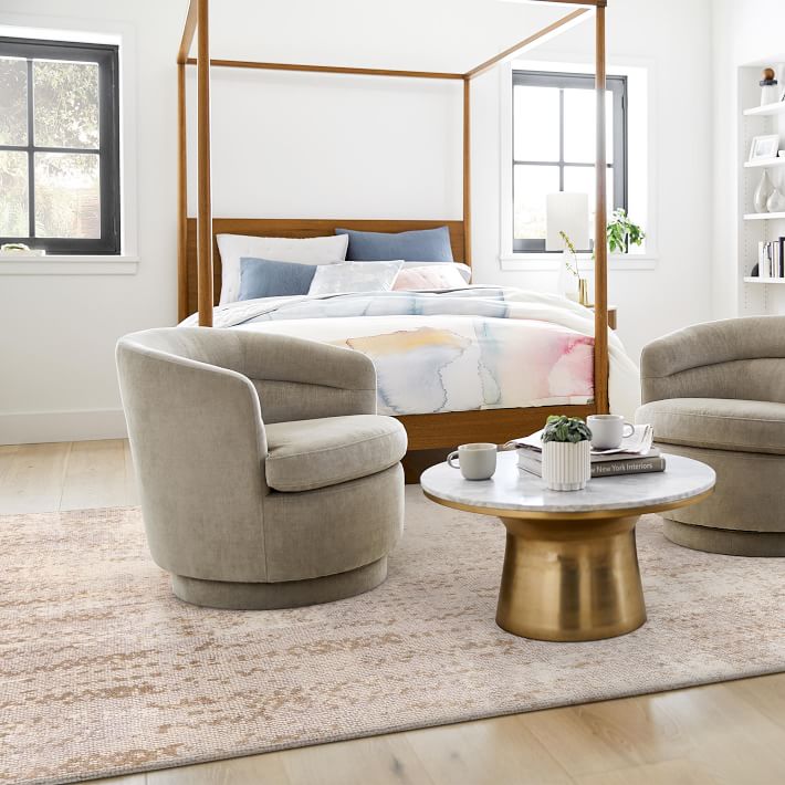 Distressed Foliage Rug 8'x10'