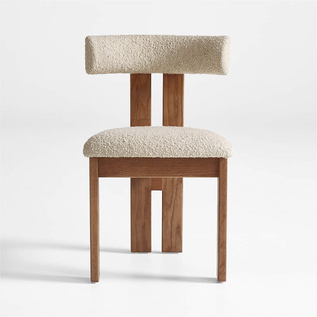 Ceremonie Natural Boucle Dining Chair