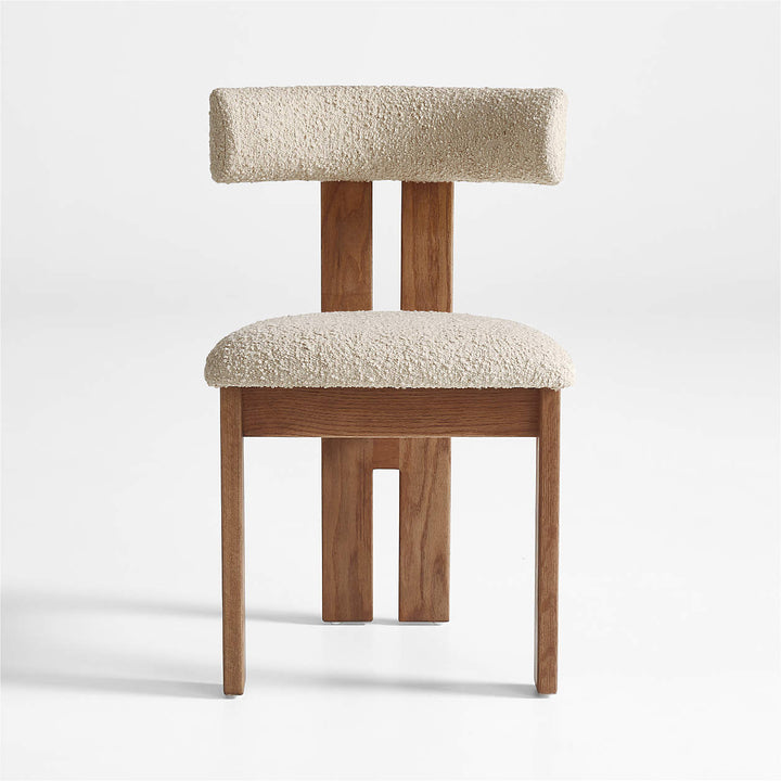 Ceremonie Natural Boucle Dining Chair