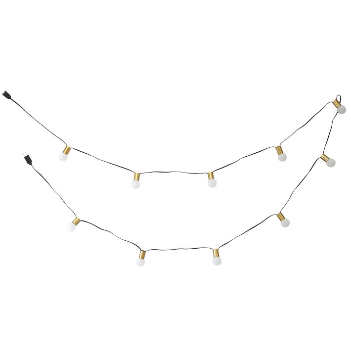 west elm x pbdorm Simple String Light