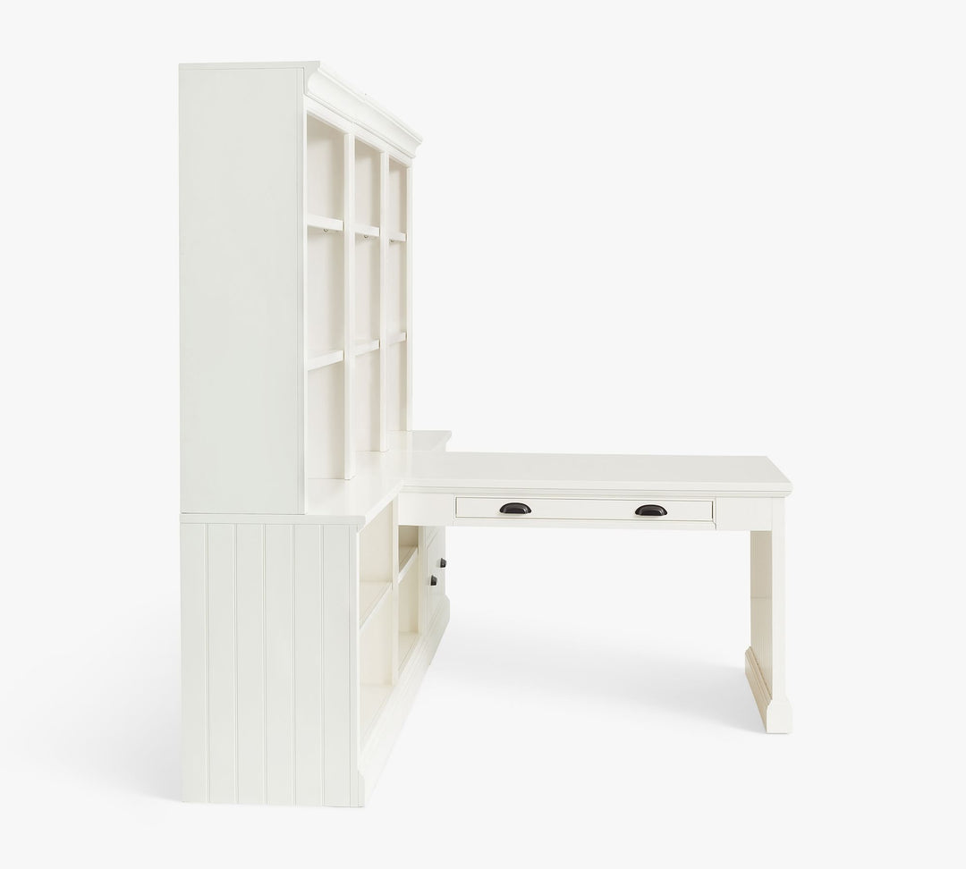 Aubrey 108" Peninsula Desk Office Suite