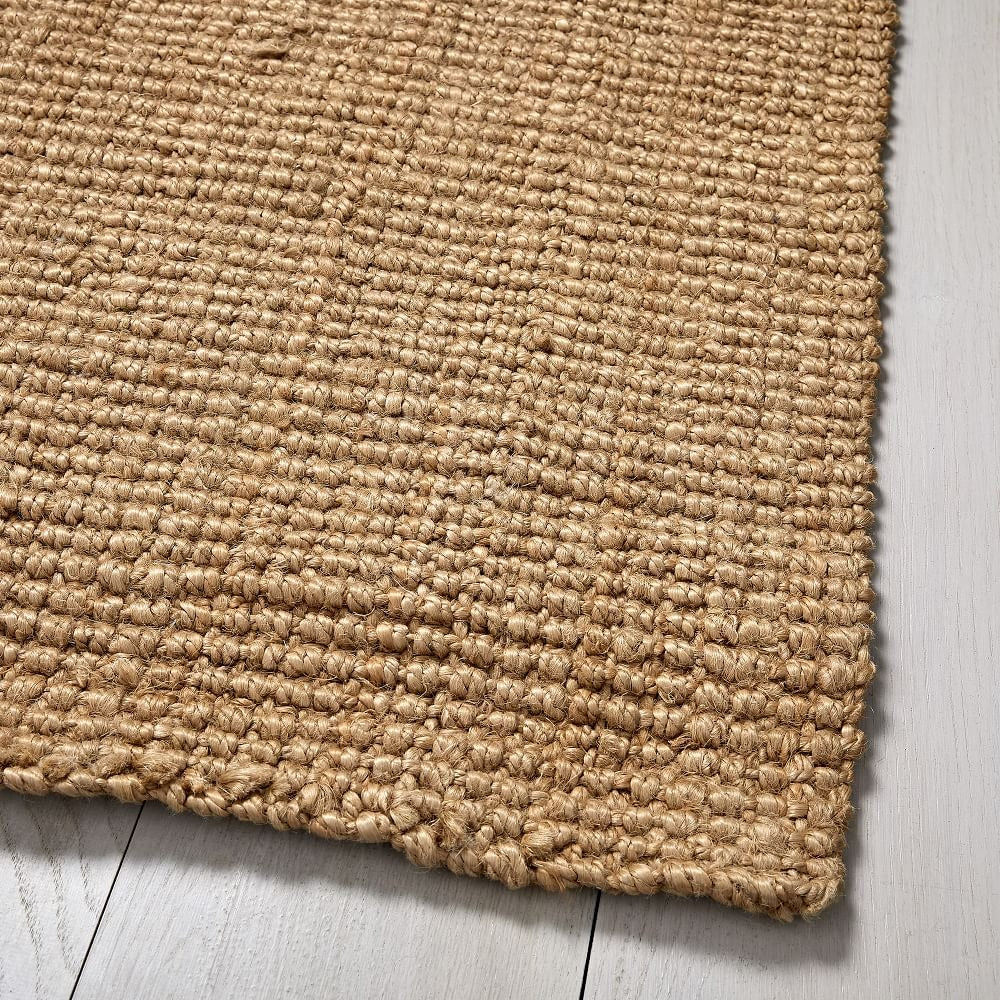 Jute Boucle Rug Flax-9'x12'