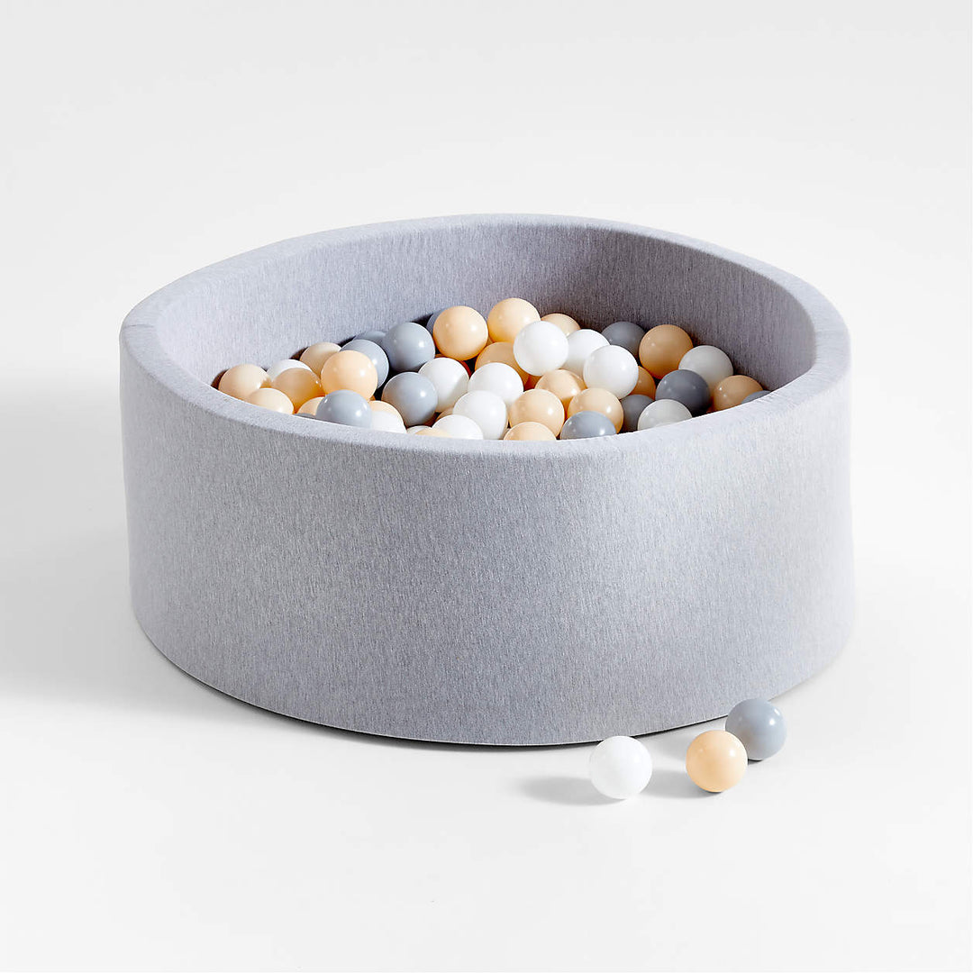 Baby and Toddler Light Grey Pop-Up Ball Pit