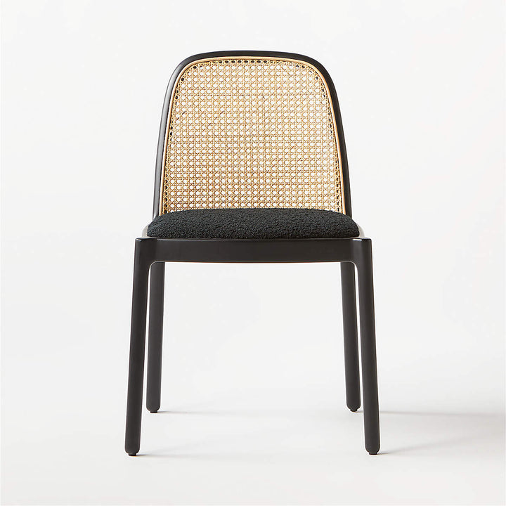 Nadia Black Cane Chair