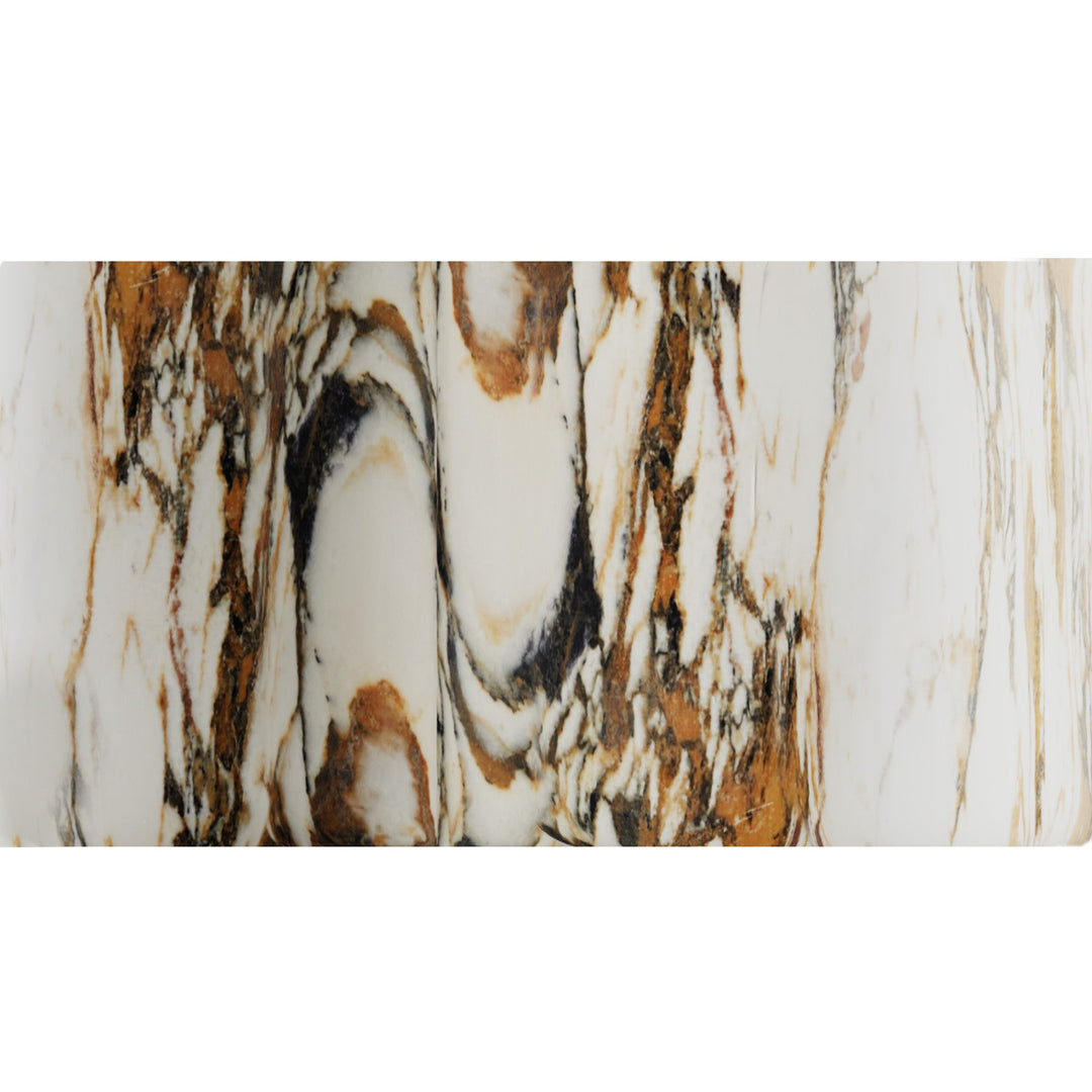 BLOCK GOLDEN CALACATTA MARBLE TABLE LAMP