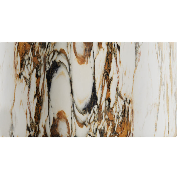 BLOCK GOLDEN CALACATTA MARBLE TABLE LAMP