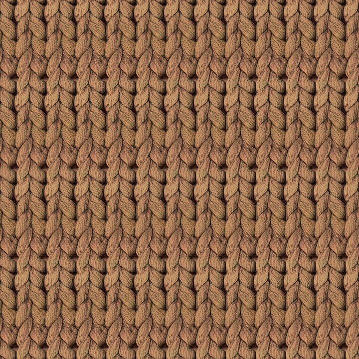 Colossal Handknit Throw Bronze