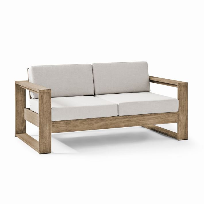 Portside Outdoor Loveseat - Driftwood